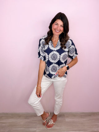 Coastal Medallion Top