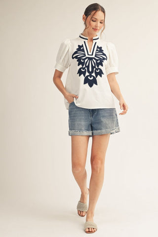Signature Touch Top (Ivory)