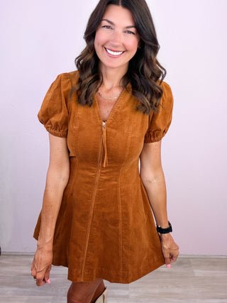 Copper Lane Dress (Camel)