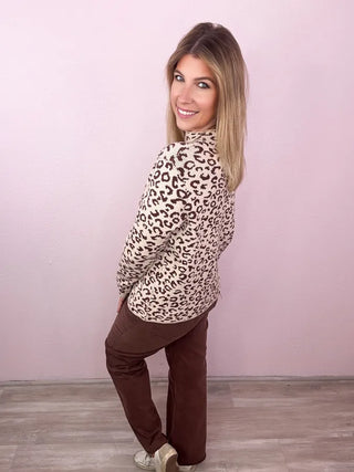 Chic Mode Sweater Knit Top