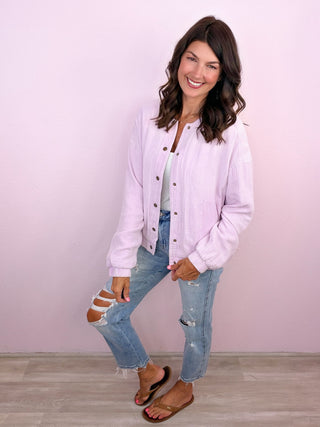 MICA Straight Leg Distressed Denim