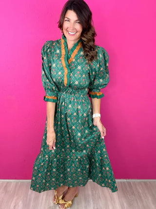 Grand Entrance Midi Dress