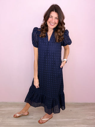 Meadow Whisper Midi Dress