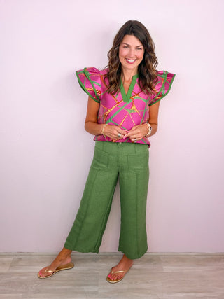 Elevated Essential Pants (Green)