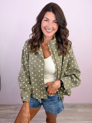 Dot & Dwell Jacket (Olive)