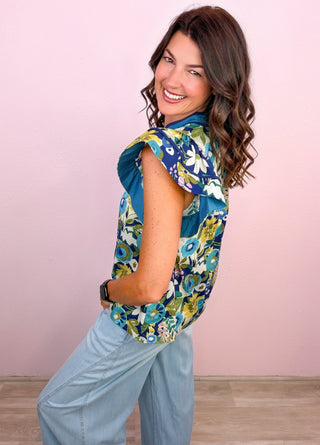Flirty in Florals Top