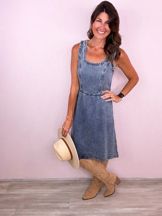 Monie Denim Dress