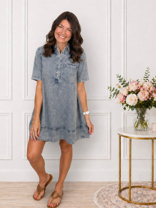Charming Must Denim Dress