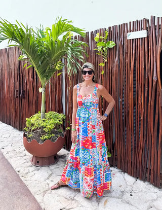 Want it All Vibrant Maxi Dress