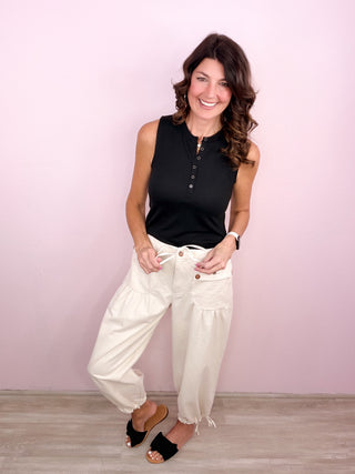 Effortless Days Drawstring Pants