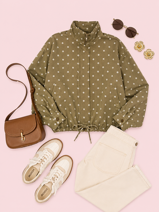 Dot & Dwell Jacket (Olive)
