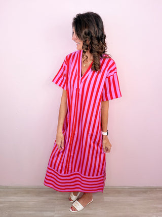 Bold Moves Midi Dress