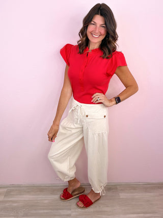 Effortless Days Drawstring Pants