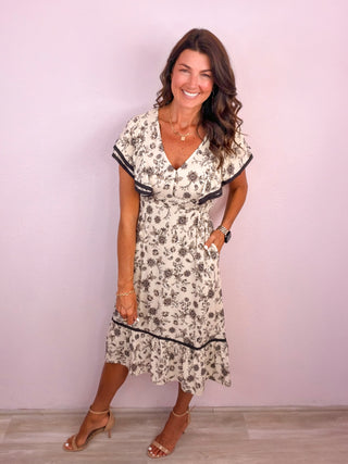 Refined Romance Midi Dress