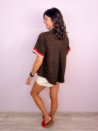 Wild Card Top (Brown)