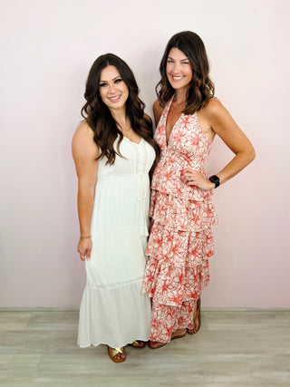 Garden Escape Halter Midi