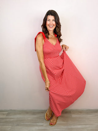 Sunset Stroll Midi Dress