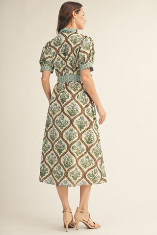 Curated Garden Midi Dress