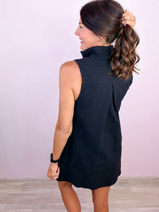 Signature Shift Dress (Black)