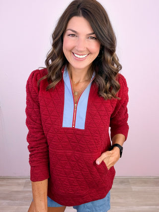 Polished Point Pullover