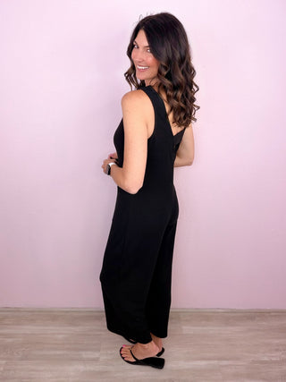 Sweet & Simple Jumpsuit (Black)