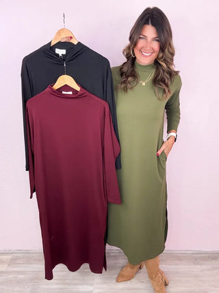 Owning The Day Midi Dress