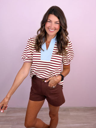 Hampton Stripe Top