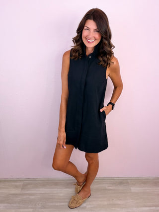 Signature Shift Dress (Black)