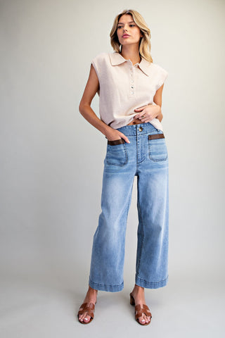 Polished Pocket Denim
