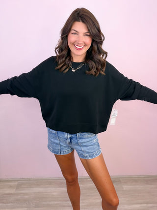 Essential Relaxed Suba Knit Pullover