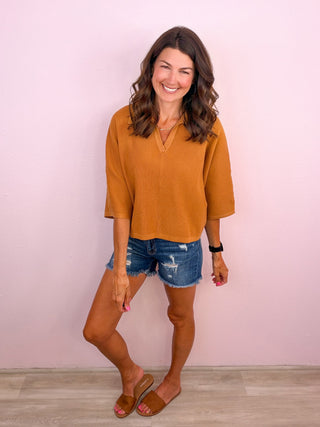 Quiet Luxury Top (Camel)