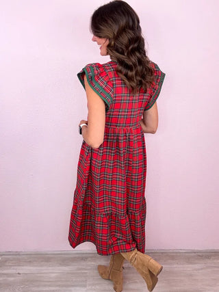 Delightful Plans Midi Dress