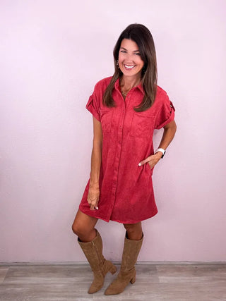 Southern Fall Favorite Shifter Dress
