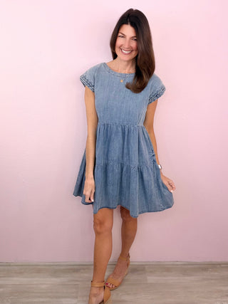 Denim + Darling Dress