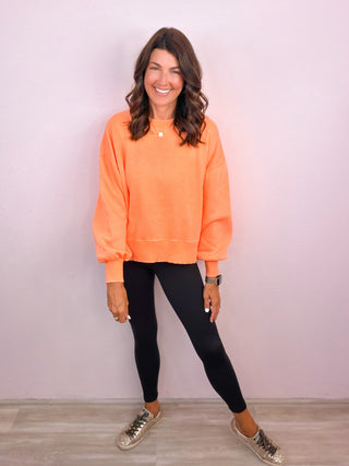 The Everyday Essential Sweatshirt - Orange