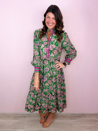 Keepsake Floral Midi Dress