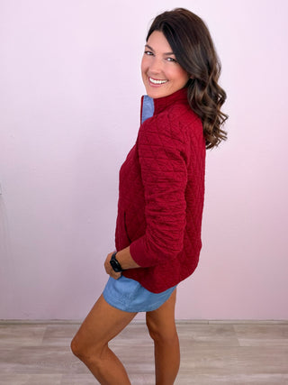 Polished Point Pullover