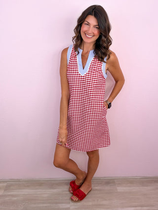 Sweet & Sunny Dress (Red)