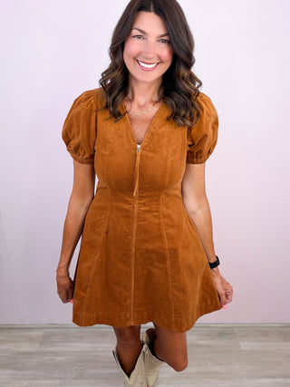 Copper Lane Dress (Camel)