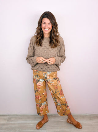 LOVESTITCH® Cozy Charm Chenille Sweater