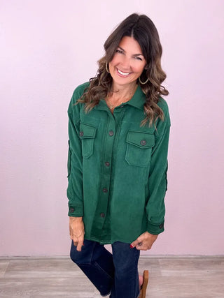 Oversized Fleece Shacket