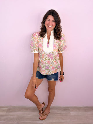 Feminine Charm Top
