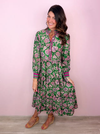 Keepsake Floral Midi Dress