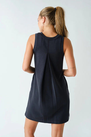 Year Round Scuba Shift Dress