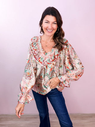 Paisley Perfect Top