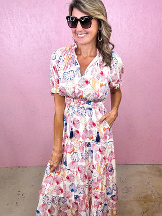 THML A Summer Vibe Midi Dress