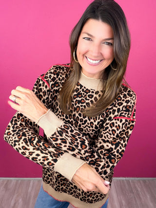 Wild for Winter Sweater Top - LIMITED!