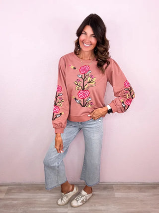 MICA Light Wash Ankle Wide Leg Denim