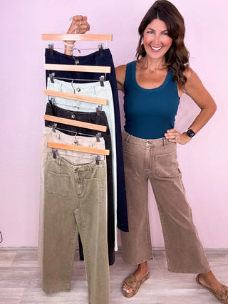 ENTRO Wide Leg Pants