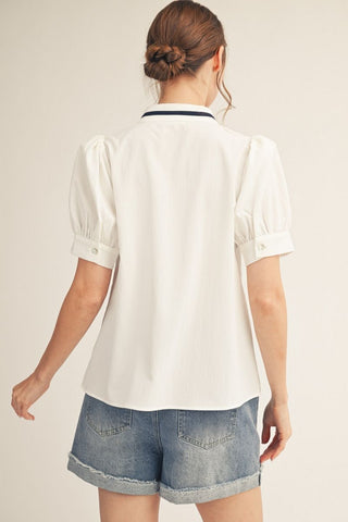 Signature Touch Top (Ivory)